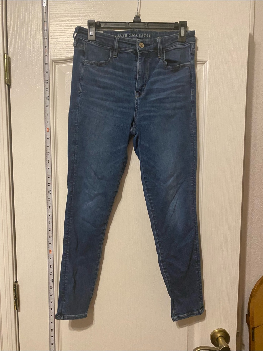 American Eagle Light Blue Denim Jeans - Short